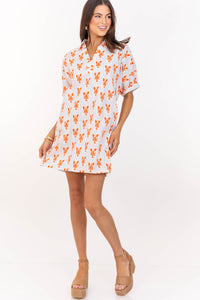 The Prettiest Days White Lobster Babydoll Dress