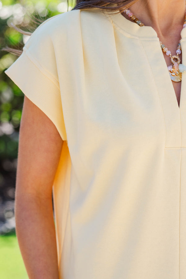 The Perfect Plan Yellow Top