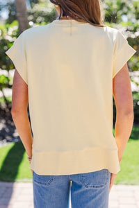 The Perfect Plan Yellow Top