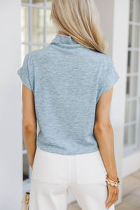 Sweet Like Honey Light Blue Blouse