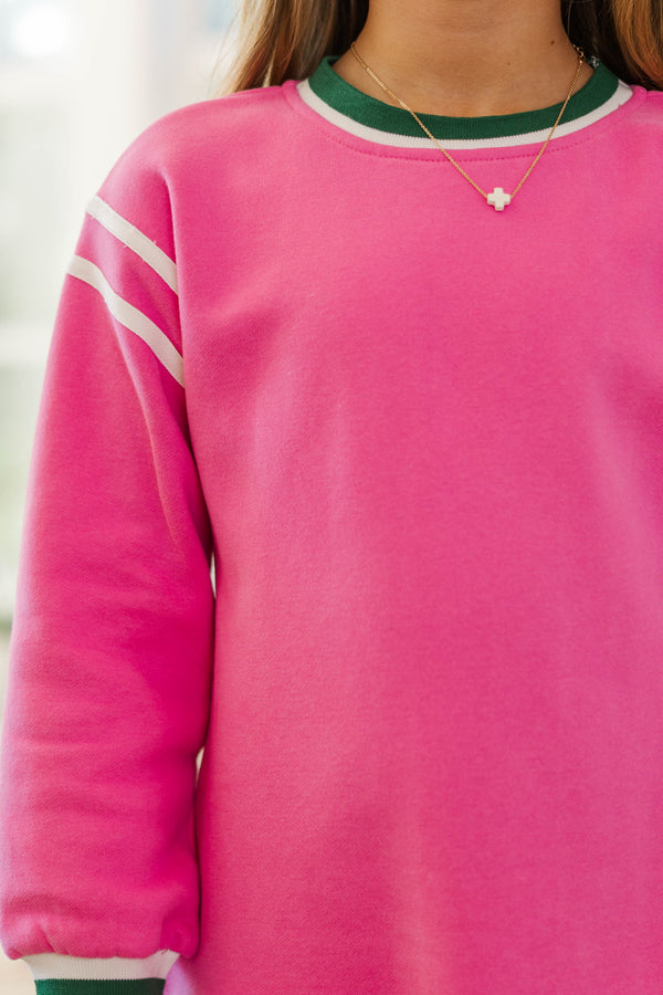 Girls: Soft Smile Pink Dress