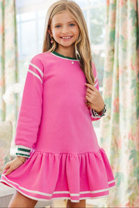 Girls: Soft Smile Pink Dress