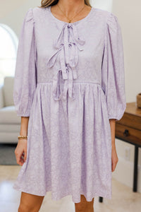 NURSING COLLECTION The Allure Lavender Babydoll Dress