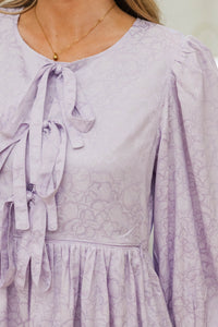 NURSING COLLECTION The Allure Lavender Babydoll Dress