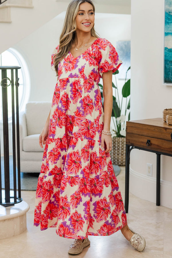 collection maxi dress Tiered Ruffle Chiffon Evening Gown