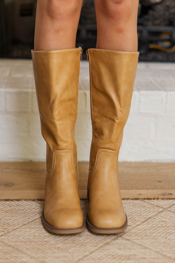 Outdoor Adventures Camel Brown Boot