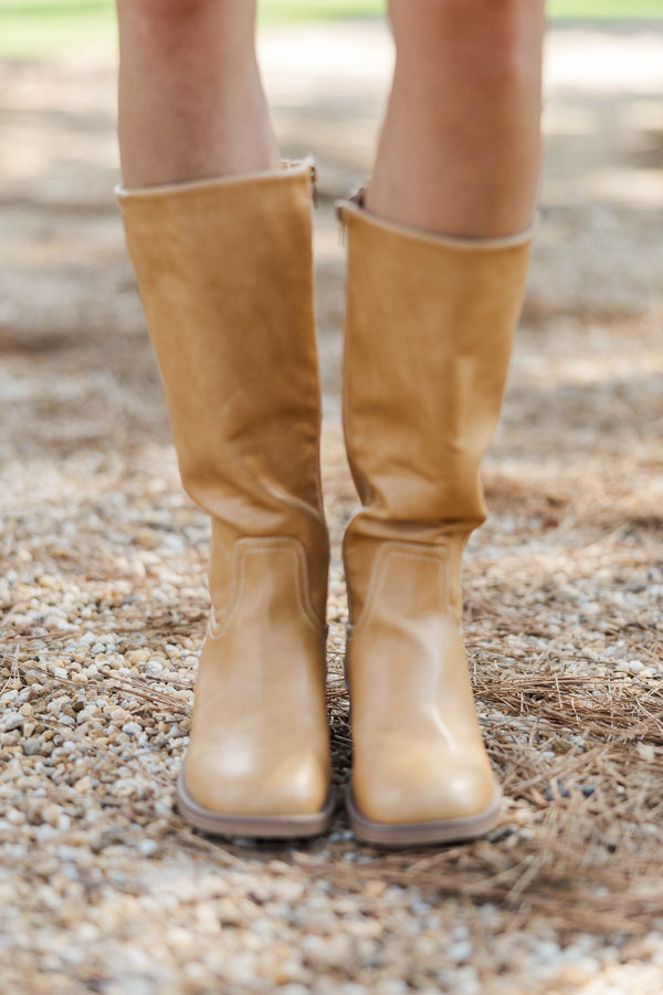 Outdoor Adventures Camel Brown Boot