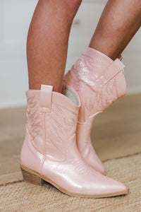 Girls: Just Ask Rose Gold Boot