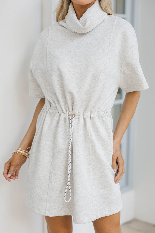 Cute & Comfy Gray Dress