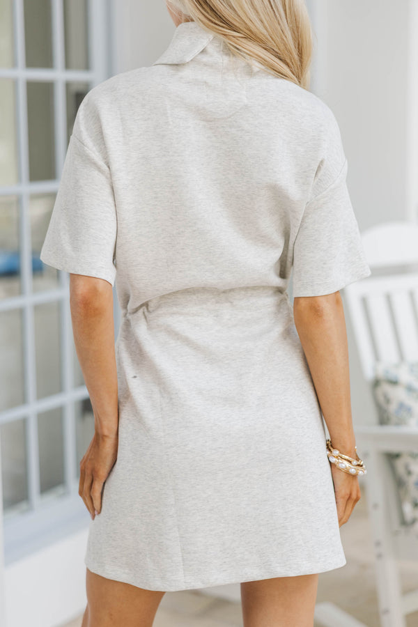 Cute & Comfy Gray Dress