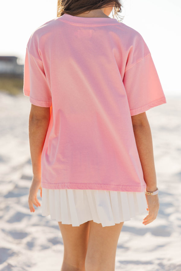 Girls: At Sea Blush Starfish Graphic Tee