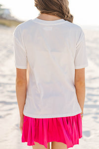 Girls: Aloha Pink & Green Sea Turtle Graphic Tee