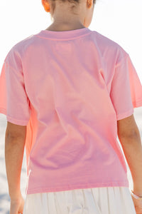 Girls: Beach Girl Blush Graphic Tee