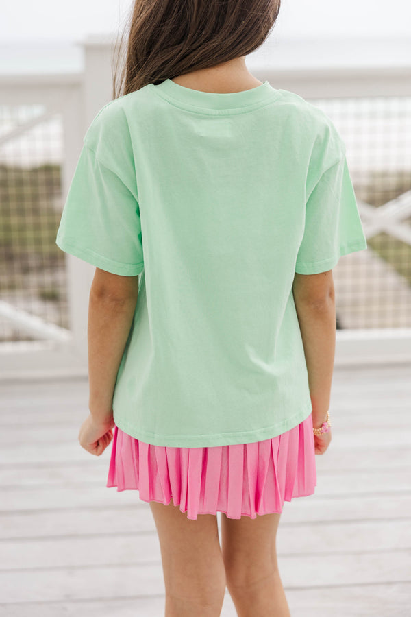 Girls: Sweet Summer Mint Graphic Tee