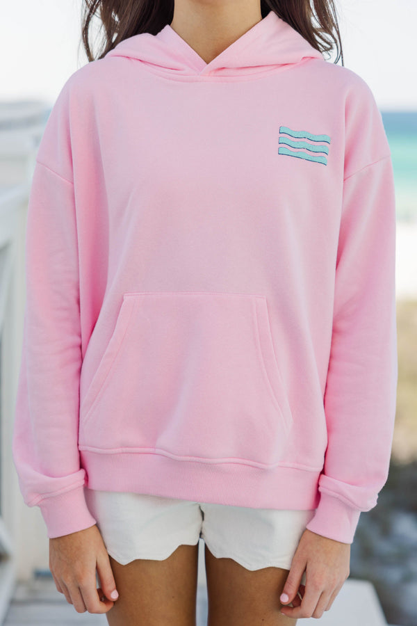 Girls: Be The Sunshine Blush Graphic Hoodie