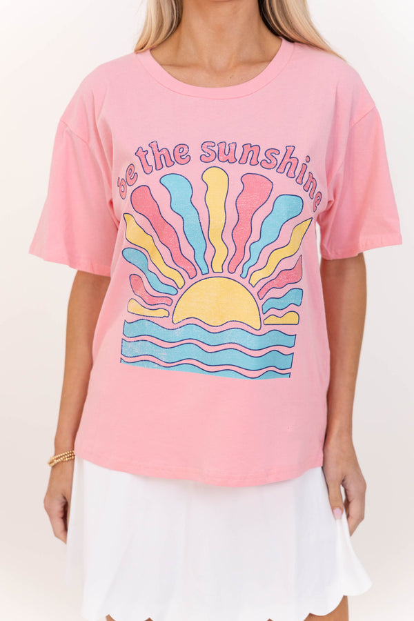 Be The Sunshine Blush Graphic Tee