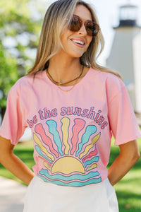 Be The Sunshine Blush Graphic Tee