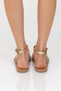 Light & Lovely Gold Sandals