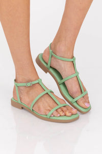 Fresh & Fancy Green Sandals