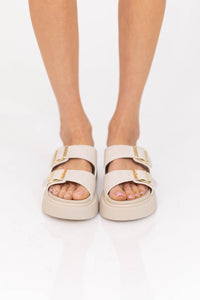 Pretty Day Taupe Sandals