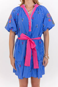 No Stress Style Blue Dress
