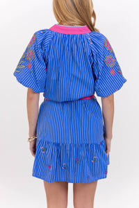 No Stress Style Blue Dress