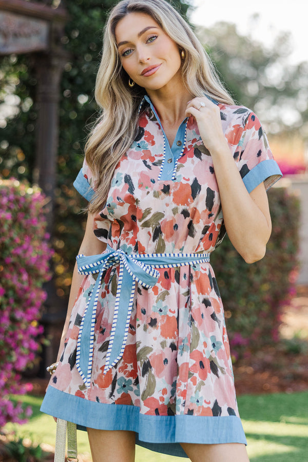 You’ll Love This One Pink Floral Dress