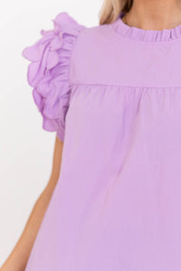Modern Moments Lavender Blouse