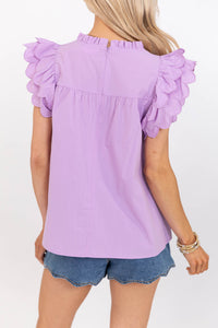 Modern Moments Lavender Blouse