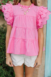 Girls: Made of Magic Pink Blouse