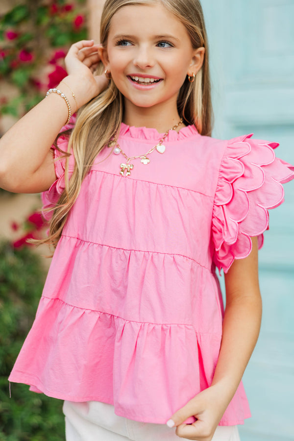 Girls: Made of Magic Pink Blouse