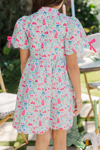 Girls: Sweetest Style Light Blue Novelty Dress