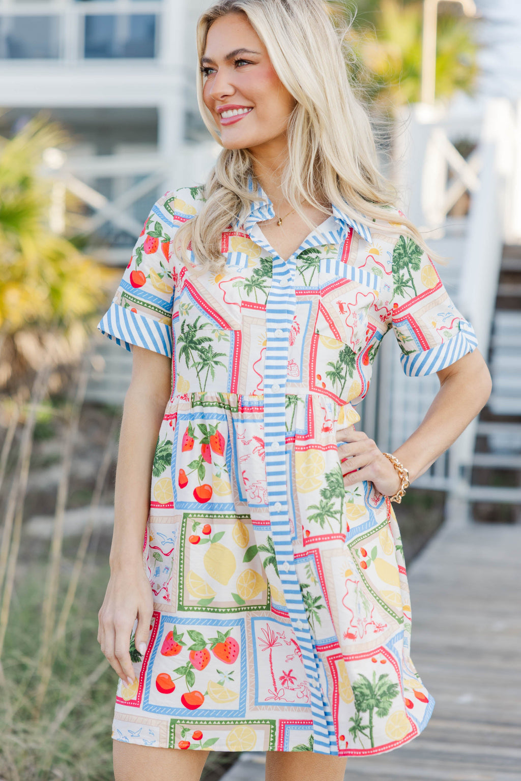 thml dresses THML: Always Grabbing This White Dress, Large - The Mint Julep Boutique Shoe Size:5.5 US The classic stripe pattern collection_sleeveless woven Women's Cream Oxford Shoes,