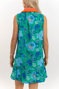 THML: Soft & Sunny Green Floral Dress