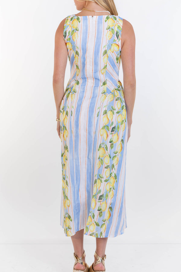 Pretty Looks Good On You Blue Midi Dress