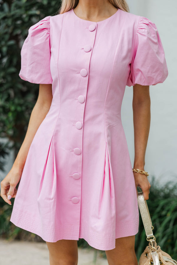 Just A Little Bloom Pink Dress