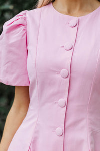 Just A Little Bloom Pink Dress