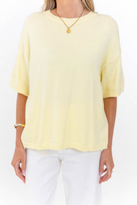 A Little Extra Pretty Yellow Sweater