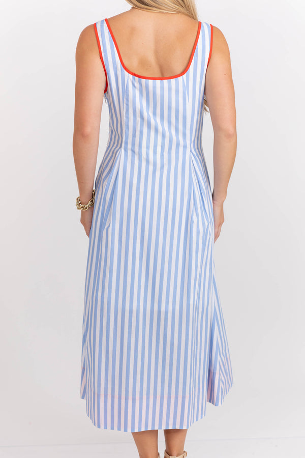 Made To Wear Light Blue Midi Dress