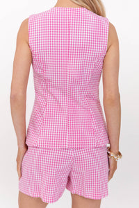 So Easy To Love Pink Romper