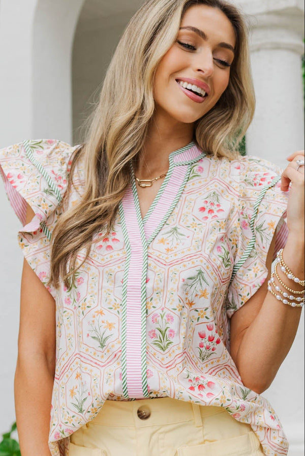 Forever Kind Of Day Pink Blouse