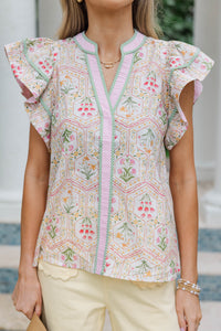 Forever Kind Of Day Pink Blouse
