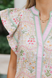 Forever Kind Of Day Pink Blouse
