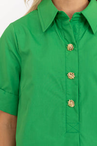 The Kind You Love Green Blouse