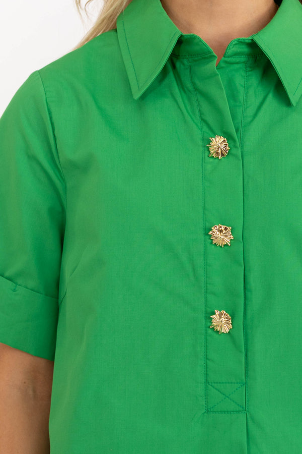 The Kind You Love Green Blouse