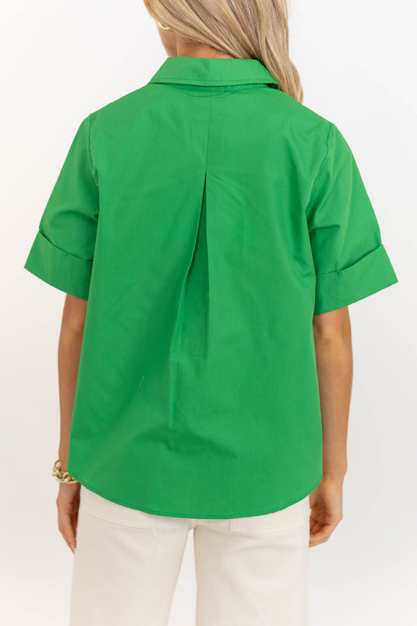 The Kind You Love Green Blouse