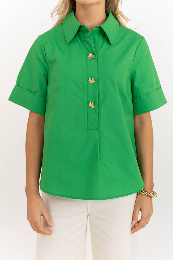 The Kind You Love Green Blouse