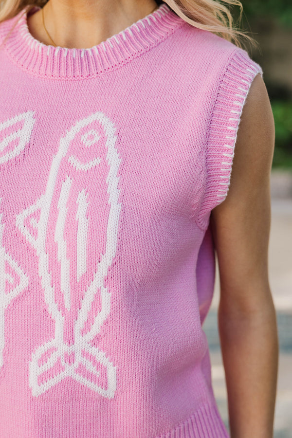 Always A Sweet Choice Pink Novelty Top