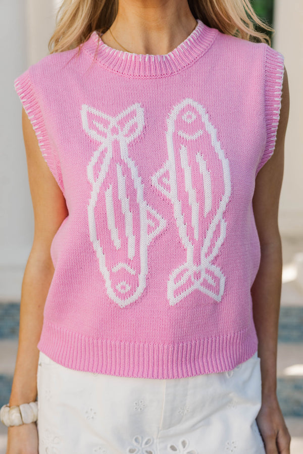 Always A Sweet Choice Pink Novelty Top
