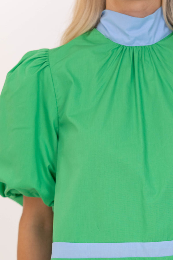 Daily Wear Approved Green Blouse